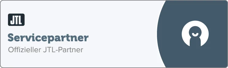 JTL Shop Agentur - JTL Servicepartner Badge