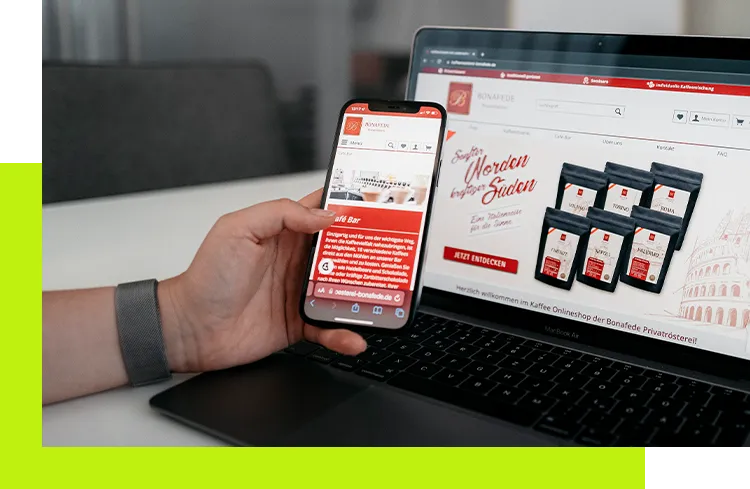 Digitalstrategie - Umsetzung einer digitalen Strategie für einen Online-Shop