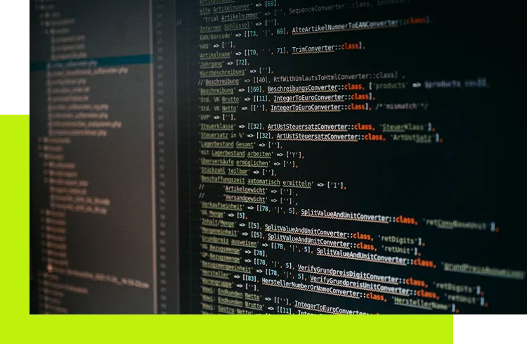 Software Entwicklung - Programmierung und Backend-Entwicklung individueller Softwarelösungen